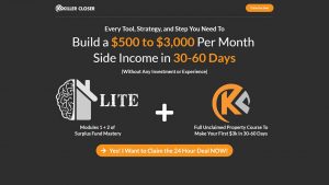 Killer Closer Academy – Build $3,000 Per Month Income In 30-60 Days