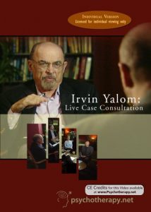 Irvin Yalom MD - Live Case Consultation