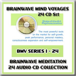Brainwave Mind Voyages 24 CD Set: Brainwave Meditation Programs Hemispheric Synchronization and Brainwave Entrainment Technology