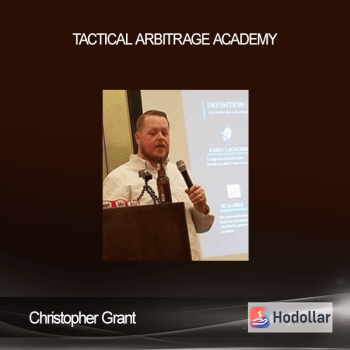Christopher Grant - Tactical Arbitrage Academy