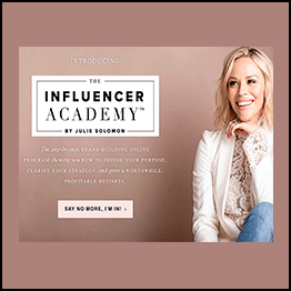 Julie Solomon - The Influencer Academy