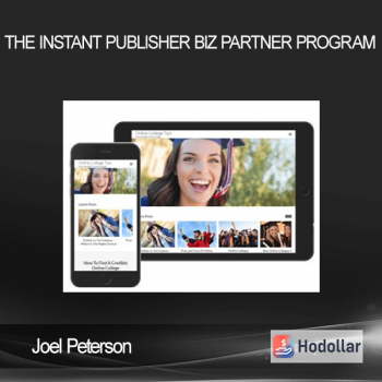 Joel Peterson - The Instant Publisher Biz Partner Program
