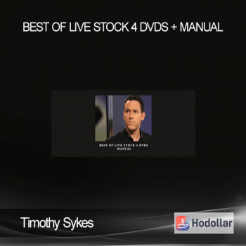 Timothy Sykes - Best of Live Stock 4 DVDs + Manual
