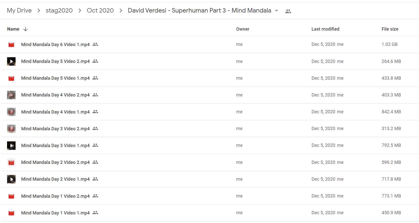 David Verdesi - Superhuman Part 3 - Mind Mandala