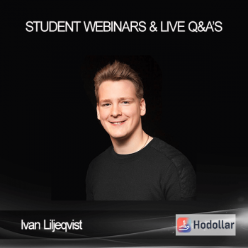 Ivan Liljeqvist - Student Webinars & Live Q&A’s