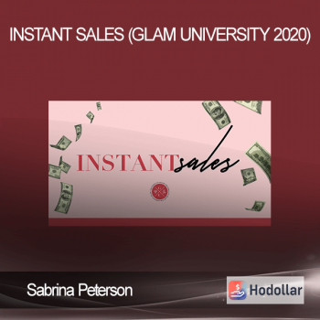Sabrina Peterson - Instant Sales (Glam University 2020)
