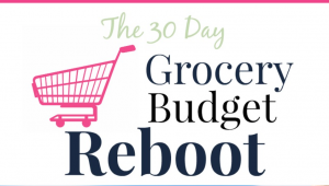Elise New - 30 Day Grocery Budget Crunch (Frugal Farm Wife 2020)