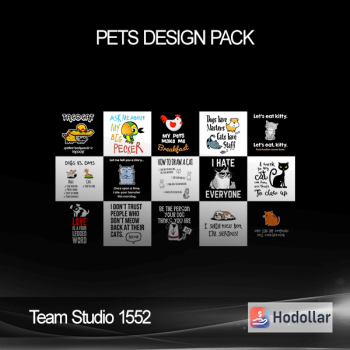 Team Studio 1552 - Pets Design Pack