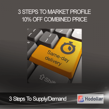 3 Steps To Supply/Demand + 3 Steps To Market Profile 10% Off Combined Price