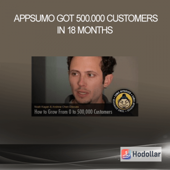 AppSumo got 500.000 customers in 18 months