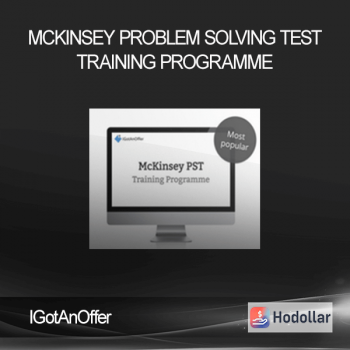 IGotAnOffer - McKinsey Problem Solving Test Training Programme