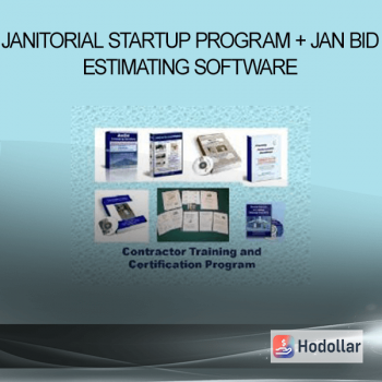 Janitorial Startup Program + JAN BID Estimating Software