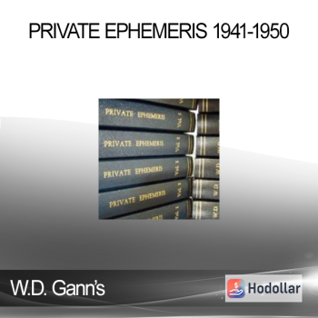 W.D. Gann’s Private Ephemeris 1941-1950