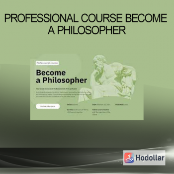 Professional course Become a philosopher