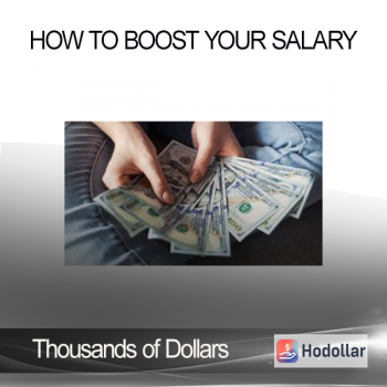 Thousands of Dollars - How to Boost your salary