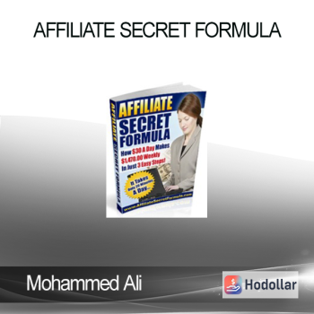 Mohammed Ali - Affiliate Secret Formula