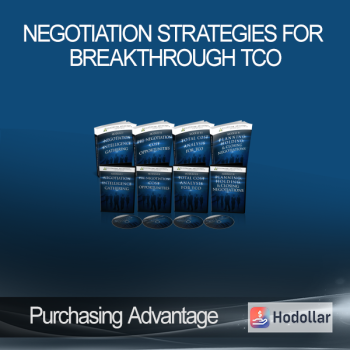 Purchasing Advantage - Negotiation Strategies for BREAKTHROUGH TCO