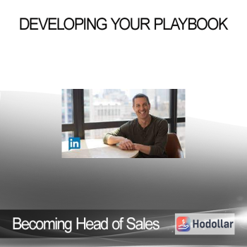 Becoming Head of Sales - Developing Your Playbook