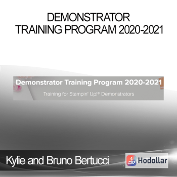 Kylie and Bruno Bertucci - Demonstrator Training Program 2020-2021