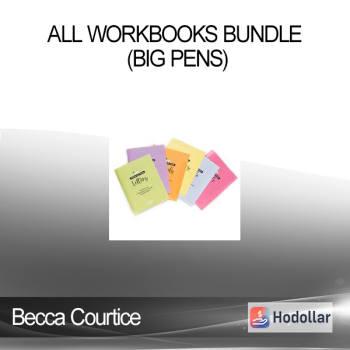 Becca Courtice - All Workbooks Bundle (Big Pens)