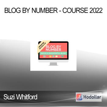 Suzi Whitford - BLOG BY NUMBER - COURSE 2022