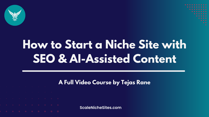 Tejas Rane - Scaling Niche Site with SEO & AI-Assisted Content