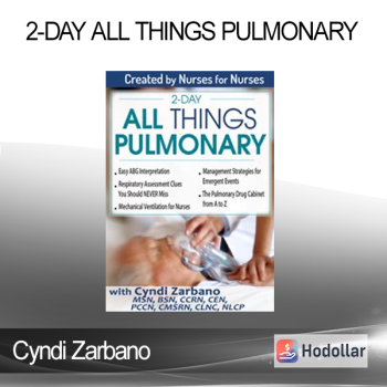 Cyndi Zarbano - 2-Day All Things Pulmonary