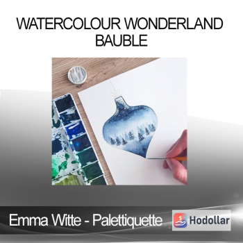 Emma Witte - Palettiquette - Watercolour Wonderland Bauble